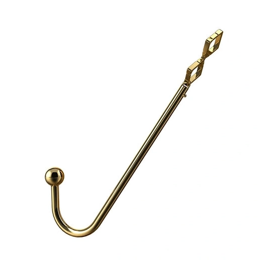 AllNight Adjustable Hook Anal 3867 LOCKINK Set Golden 0403